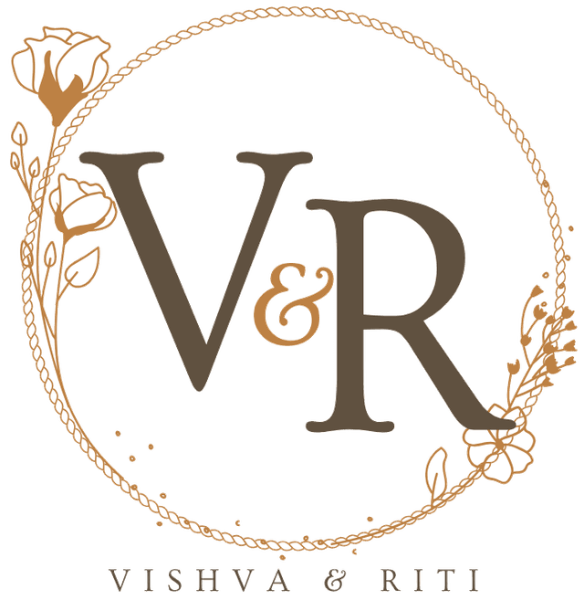Vishva & Riti Wedding Logo